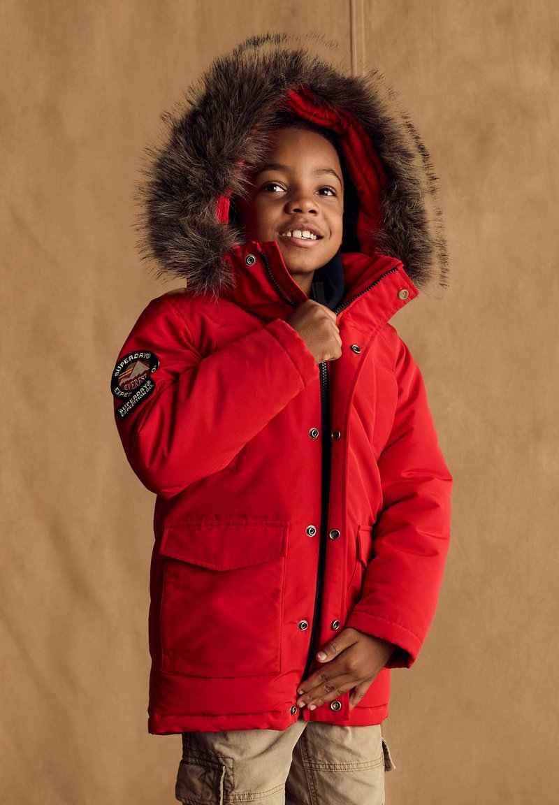 Superdry & Co REGULAR FIT - EVEREST - Winter coat - red - Zalando