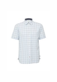CHECKERED SHORT-SLEEVED   - Pluus - weiß