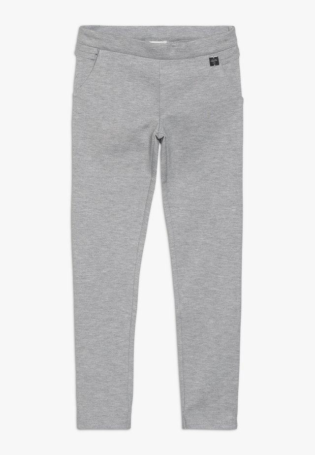 Pantalon classique - meliertes hellgrau