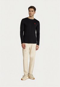 U.S. Polo Assn. Longsleeve - schwarz