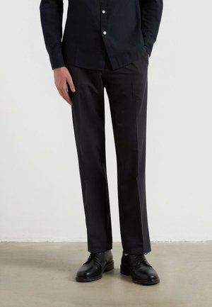 ROACH REGULAR FIT FLAT FRONT  - Stoffhose - charcoal