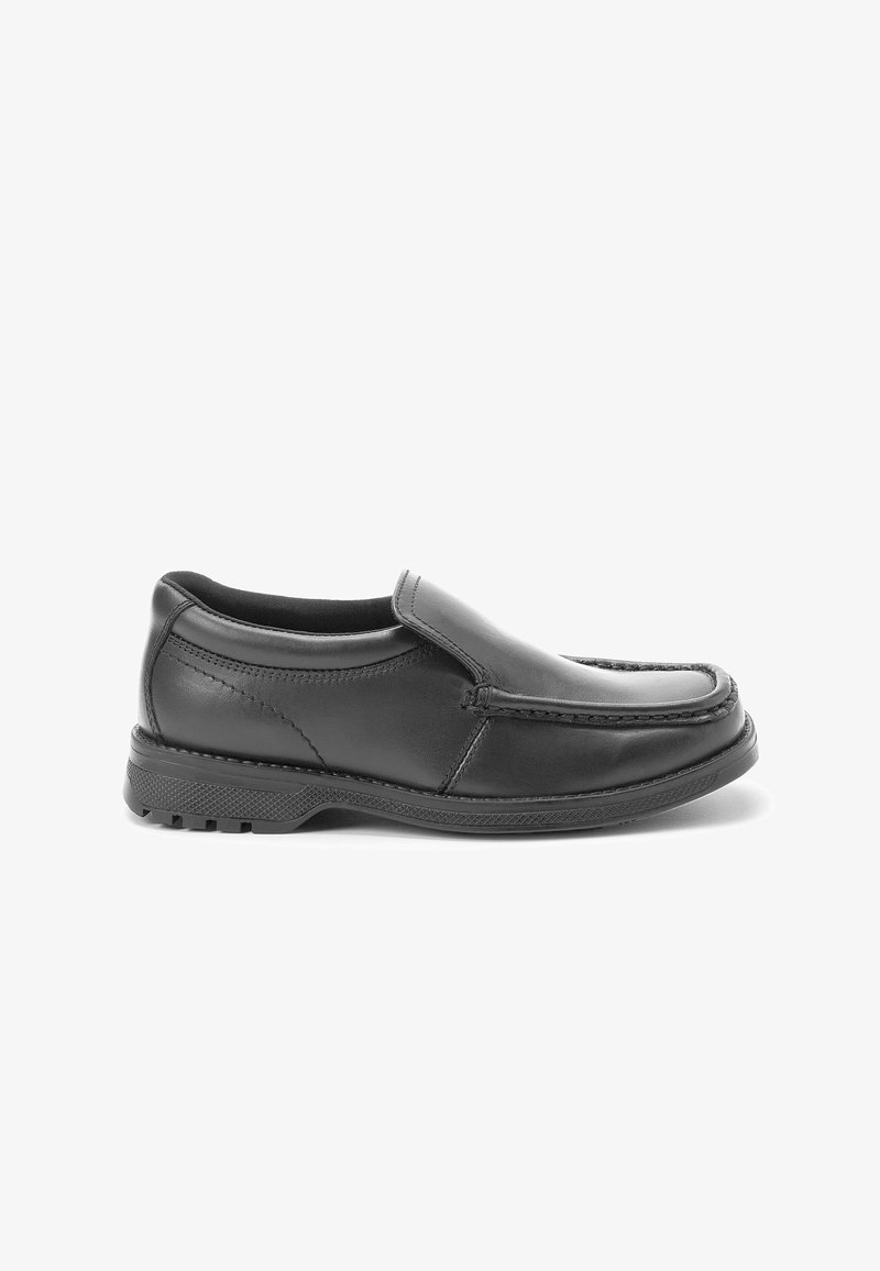 Next Wide Fit School Loafers - Chaussons - black