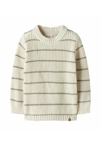 Lil' Atelier GESTREIFTE - Pulover - coconut milk