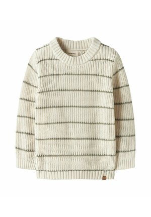GESTREIFTE - Pulover - coconut milk