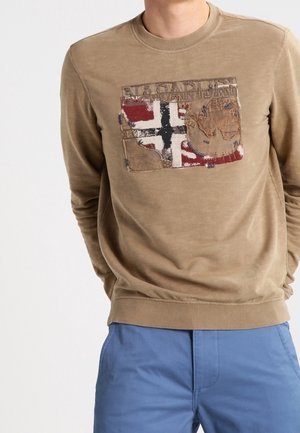 Sweatshirt - khaki