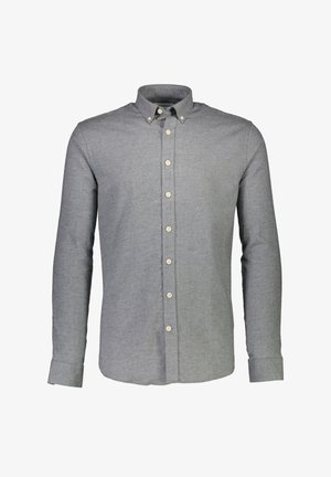 Lindbergh MELANGE BRUSHED SHIRT - Camisa - grey