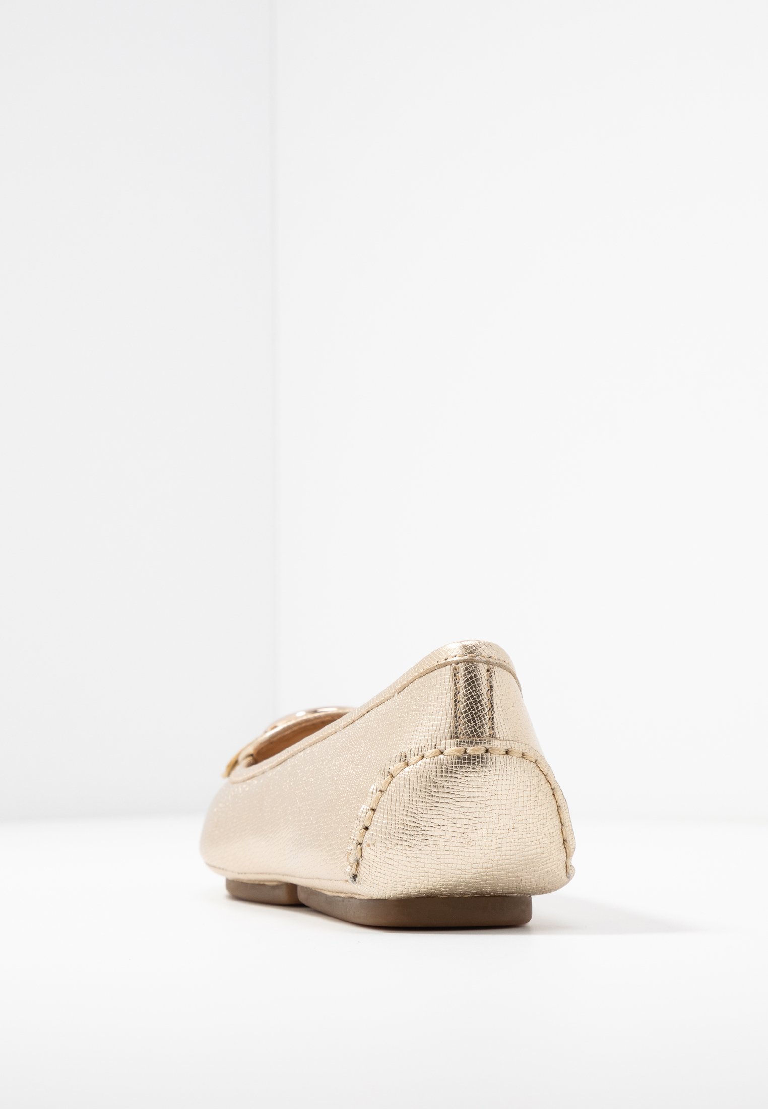 LILLIE MOC Ballerinaskor pale gold LILLIE MOC Ballerinaskor pale gold