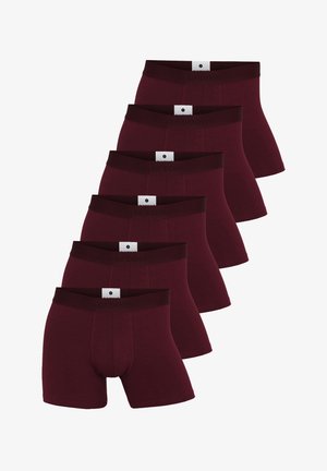 JBS OF DENMARK 6-PACK FSC BAMBOO - Trunks - red