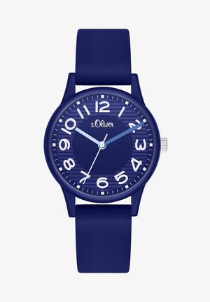 s.Oliver URBAN COLOR - Uhr - blau