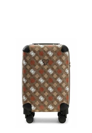 ELIETTE LOGO - Valise à roulettes - latte logo   ginger