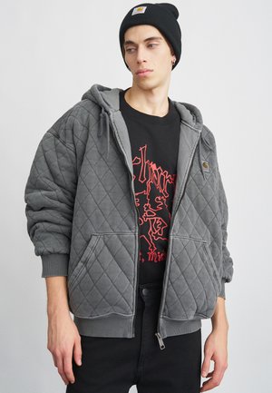 HOODED VILROY JACKET - Lagana jakna - black