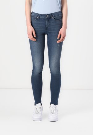 ONLWAUW - Jeans Skinny Fit - blue black denim