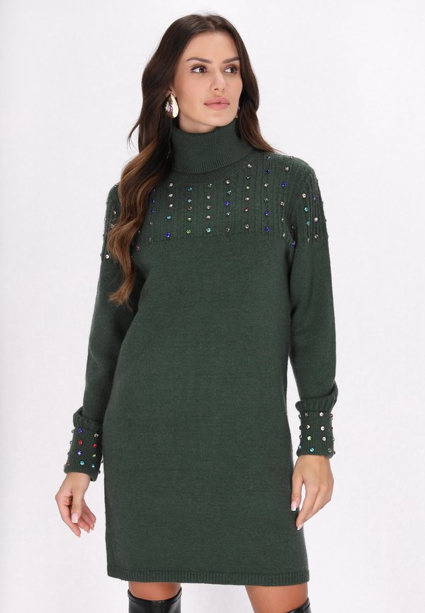 Etuikleid - dunkelgrün