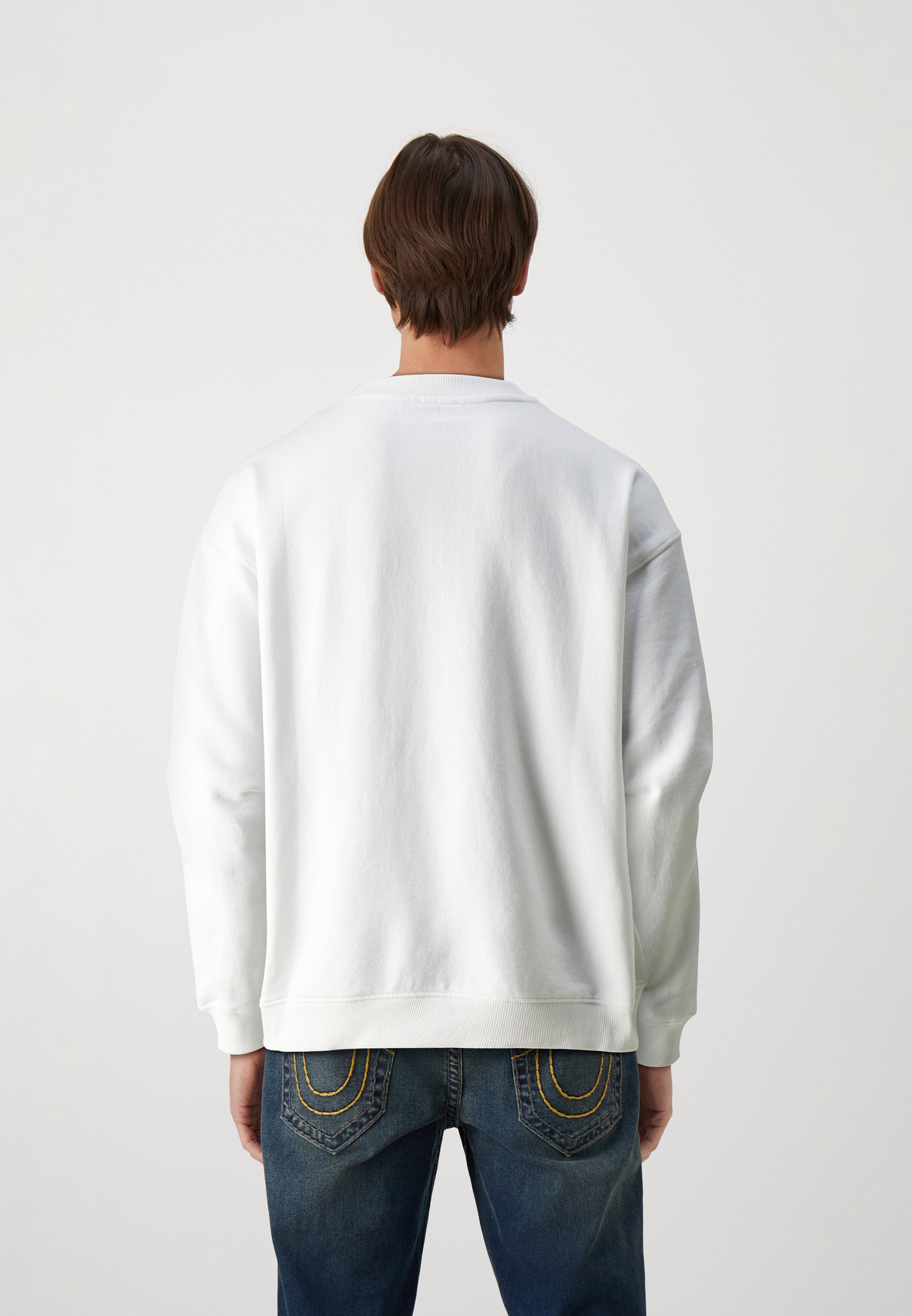 Diesel T-Danny-nlabel T-shirt Donna Cotone Vestibilità Moderna