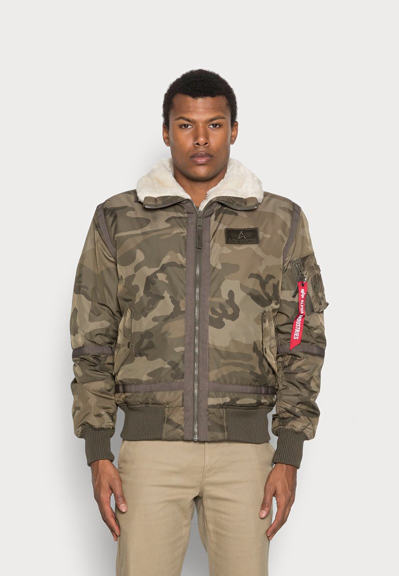 Alpha Industries Winter jacket olive/mottled green Zalando.de