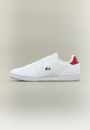 Lacoste CARNABY CUP 125 - Sporta apavi - white/navy/red