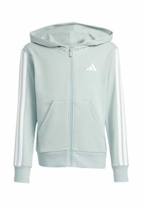 adidas Sportswear ESSENTIALS FULL  - Mikina so zipsom - sage white