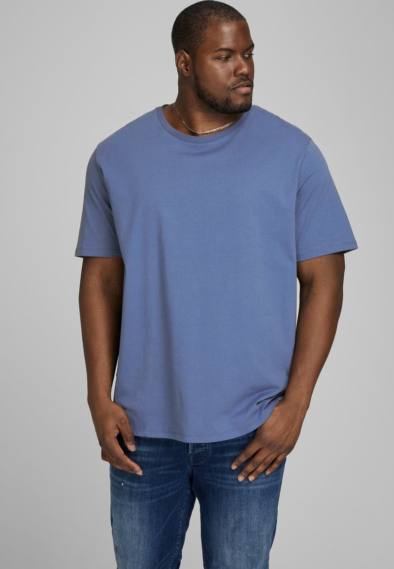 Jack & Jones O NECK - T-shirt basic - denim blue