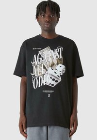 Lost Youth AGAINST ALL V.2 - Marškinėliai su spaudiniu - black
