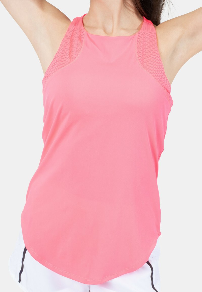 Spyder RACERBACK TANK SHELF BRA Top pink/růžová Zalando.cz