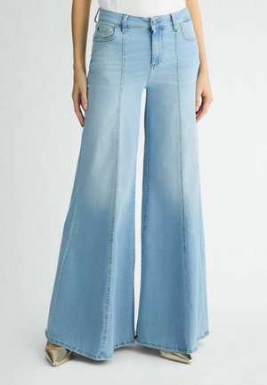 Flared Jeans - denim blue