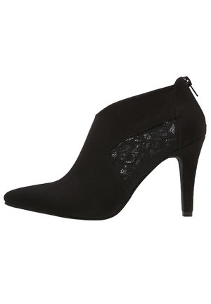 Bottines à talons hauts - black