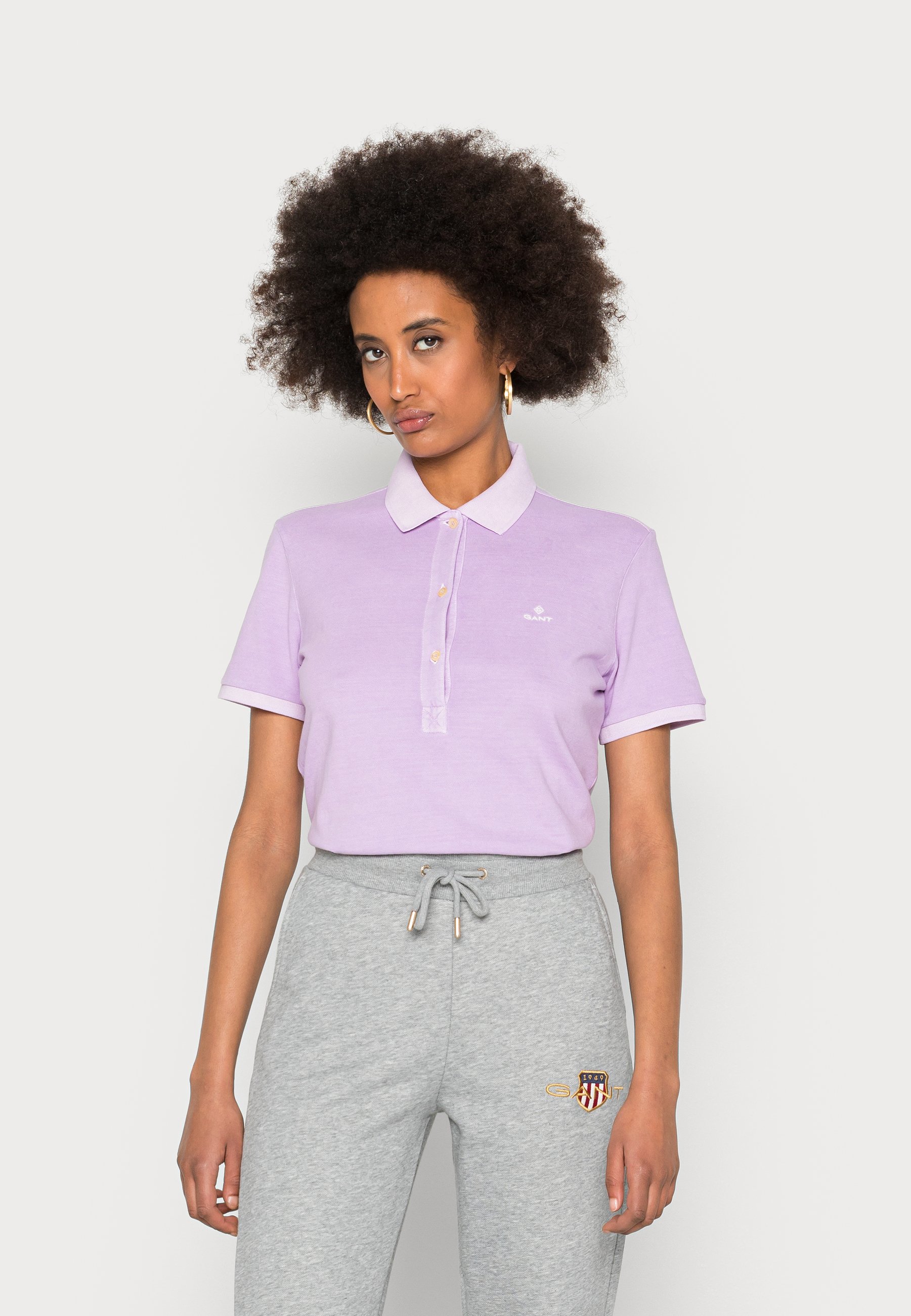 GANT SUNFADED - Polo shirt - crocus 