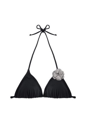 Koton, TRIANGLE BIKINI TOP. - Bikini pezzo sopra - black