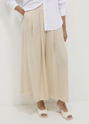 Calliope SIMIL - Pantaloni - tortora chiaro