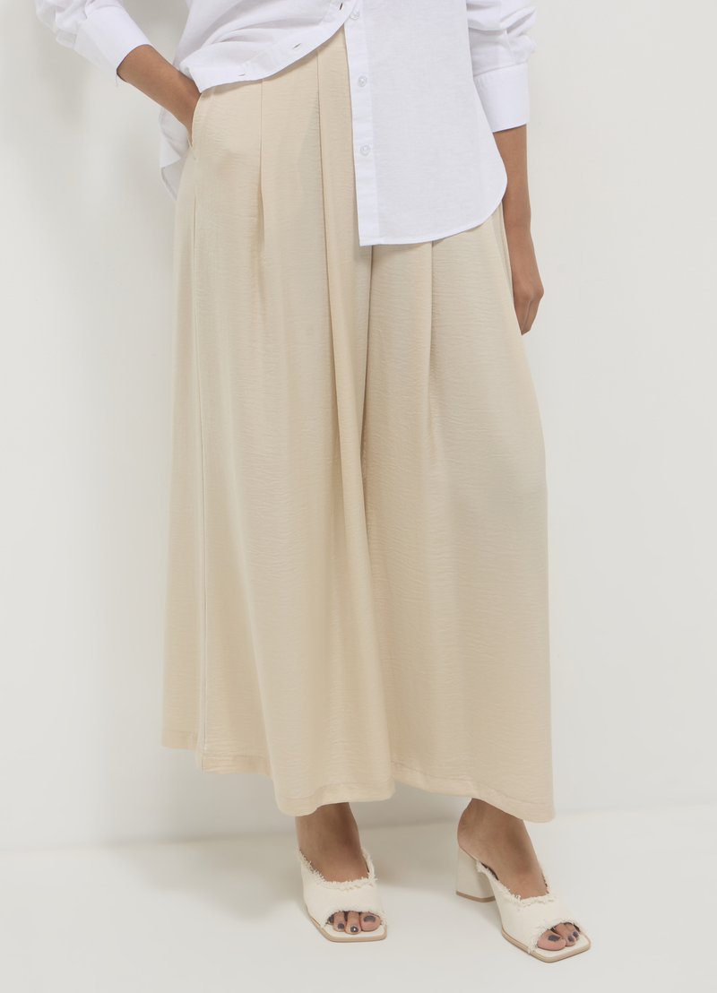 Calliope SIMIL - Stoffhose - tortora chiaro