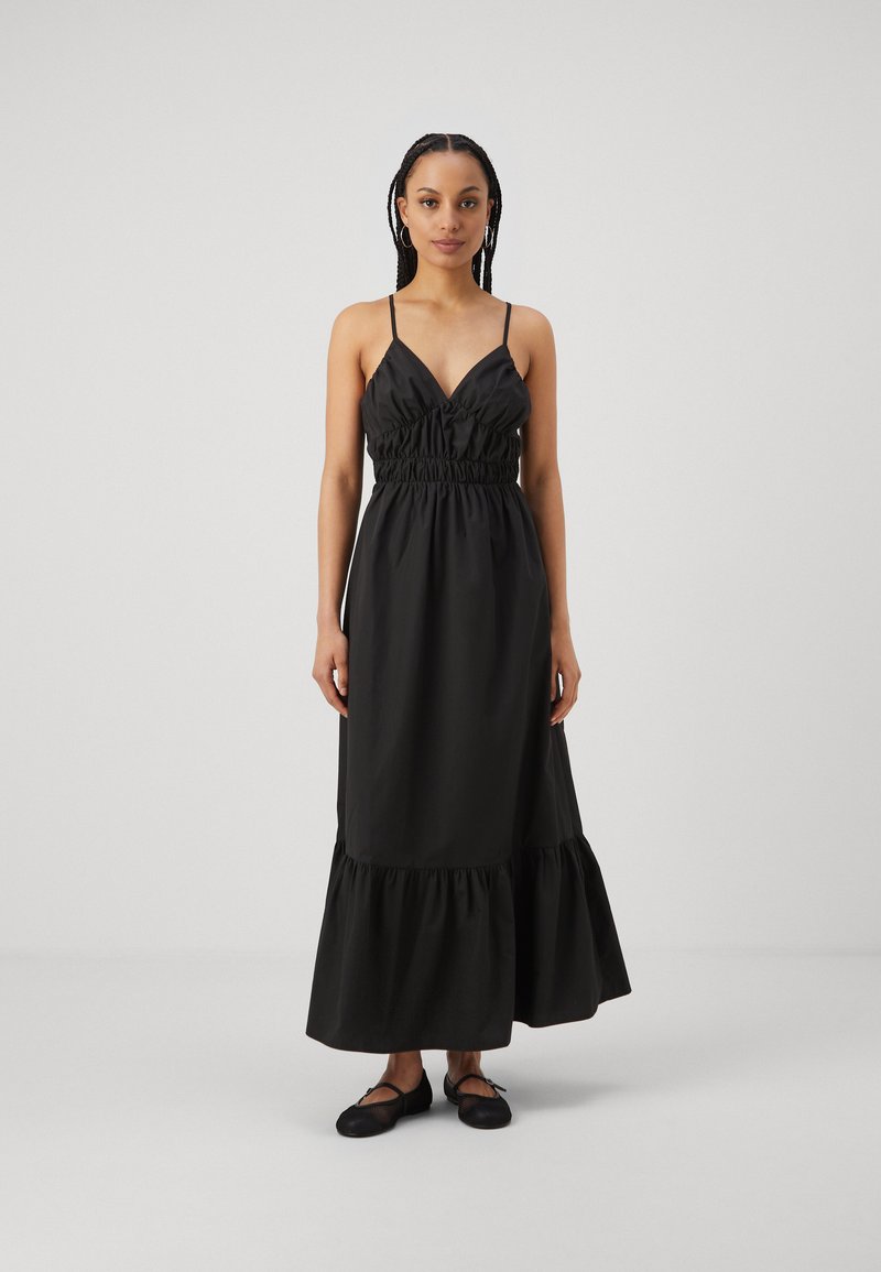 YAS YASSASCHA ANKLE STRAP DRESS - Robe longue - black/noir - ZALANDO.BE