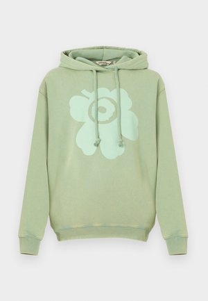 SANOMA UNIKKO PLACEMENT KIOSKI HOODIE UNISEX - Jersey con capucha - green/light green