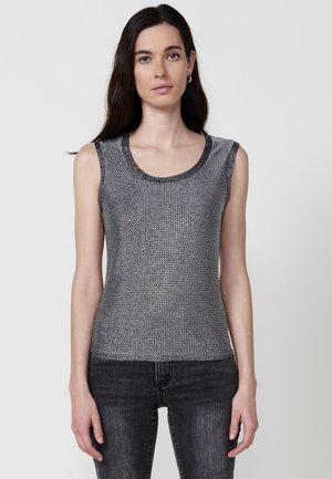 Top - gris   grey