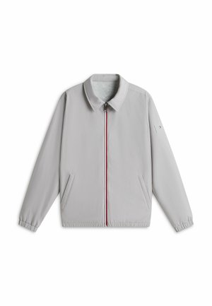 Tommy Hilfiger, TOMMY HILFIGER INTECHNO KNIT REVERSIBLE ZIP-THRU JACKET - Giacca leggera - light grey heather