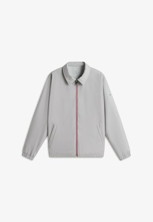 Tommy Hilfiger, TOMMY HILFIGER INTECHNO KNIT REVERSIBLE ZIP-THRU JACKET - Chaqueta fina - light grey heather