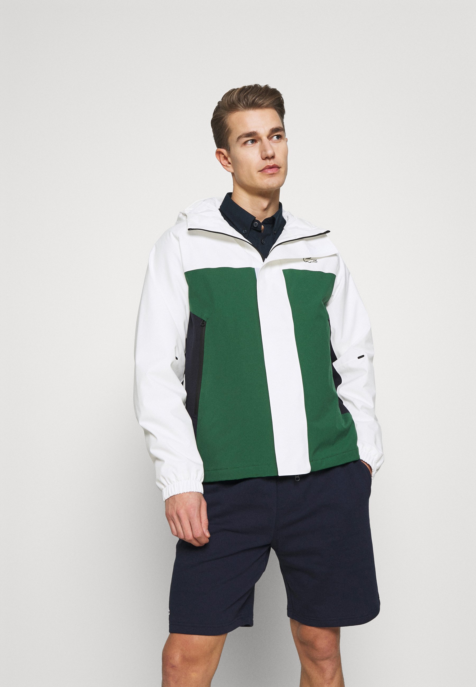 Lacoste veste mi saison green flour abysm Clearance
