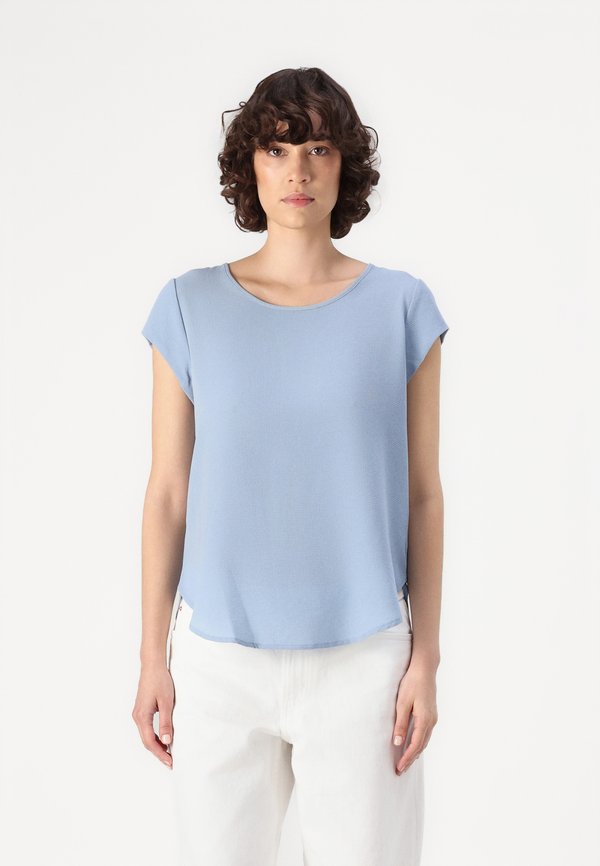 ONLVIC  - Basic T-shirt - soft chambray