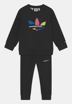 CREW SET UNISEX - Trainingspak - black