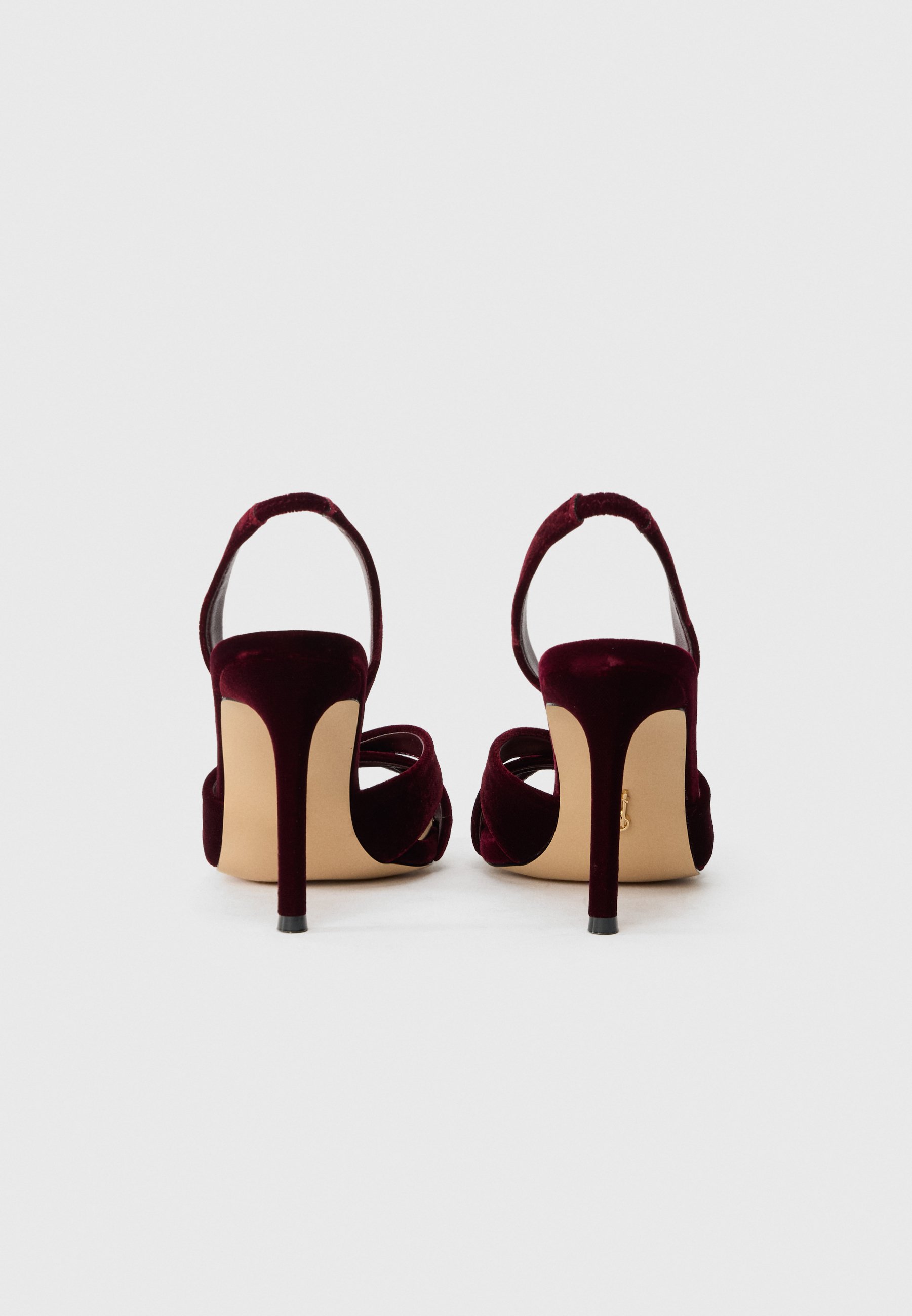 Steve Madden TROPHIES - Sandale cu toc - burgundy/bordo - Zalando.ro