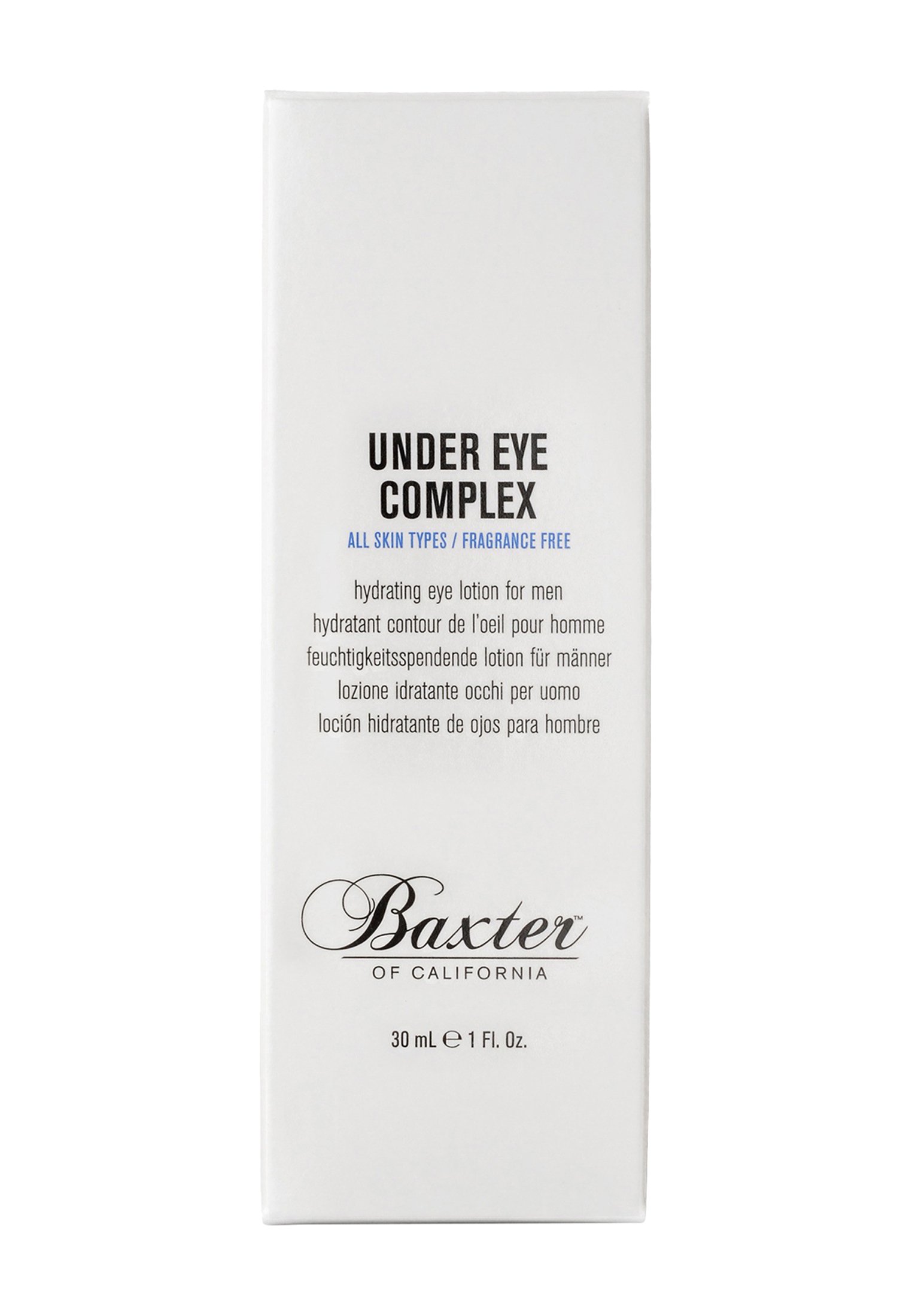 baxter under eye complex