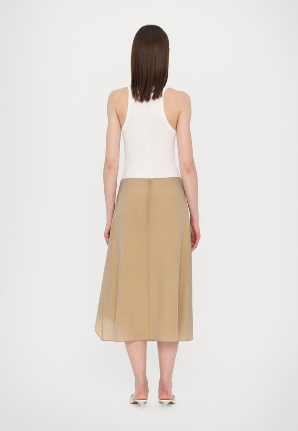 NONA CRINKLED - A-line skirt - tannin3