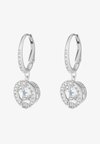 UNA DROP EARRINGS ROUND CUT - Øredobber - white