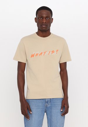T-shirt imprimé - beige