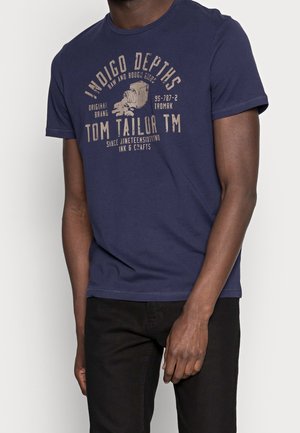 T-Shirt print - dark blue