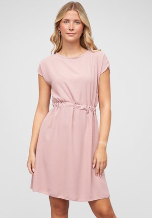 MIT ELASTISCHEM TAILLENBUND - Robe de jour - rosa