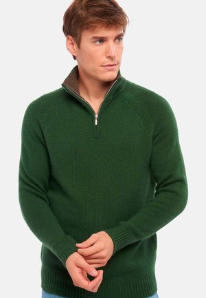 Mahogany ANGERS - Pullover - cedar marron chine