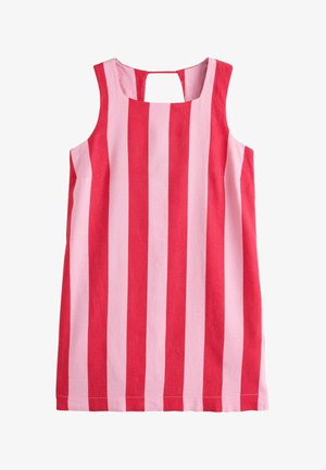 Next, Etuikleid - pink red stripe