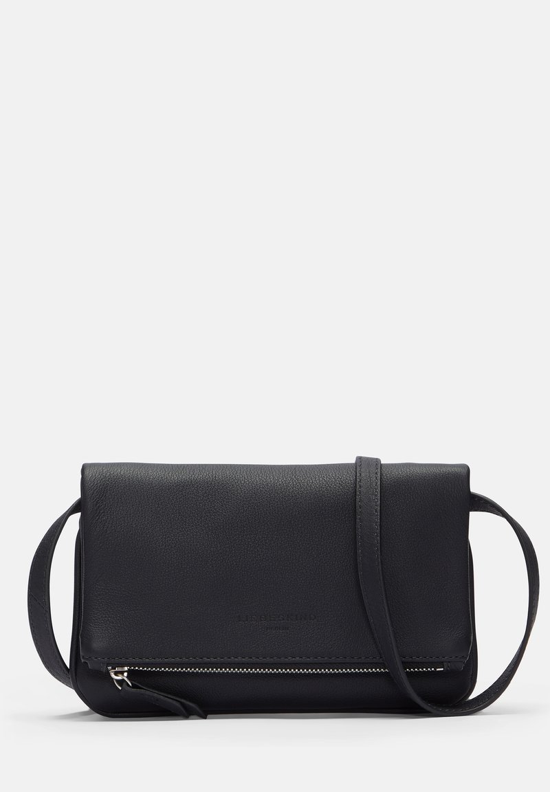Liebeskind Berlin ALOE S GEFALTETE AUS - Clutch - dunkelblau - Zalando