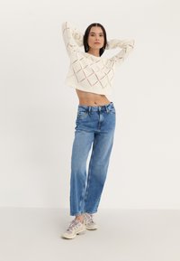 Even&Odd Traperice ravnih nogavica - blue denim