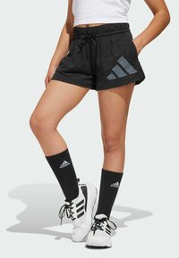 adidas Sportswear - ESSENTIALS KIDS - Short de sport - black   white Image miniature 1